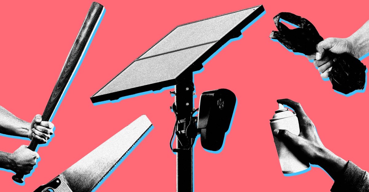 Americans Are Cheering for the People Taking Down Flock Cameras