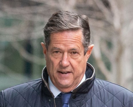 Jes Staley photographed outside a building