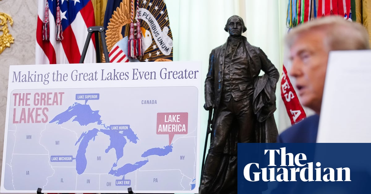 Trump Signs an Order Renaming Lake Ontario 'Lake America'