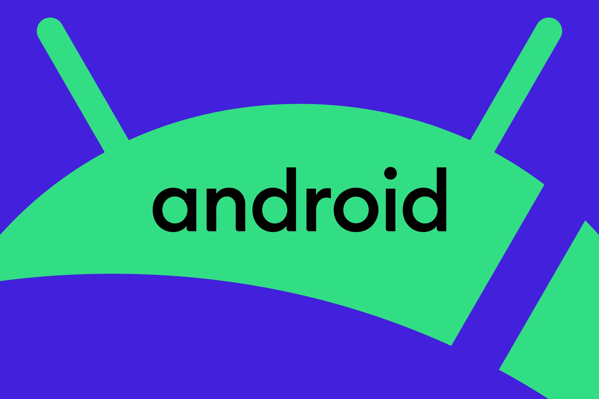 An Android logo illustration