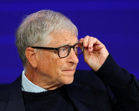 Bill Gates speaking at an event
