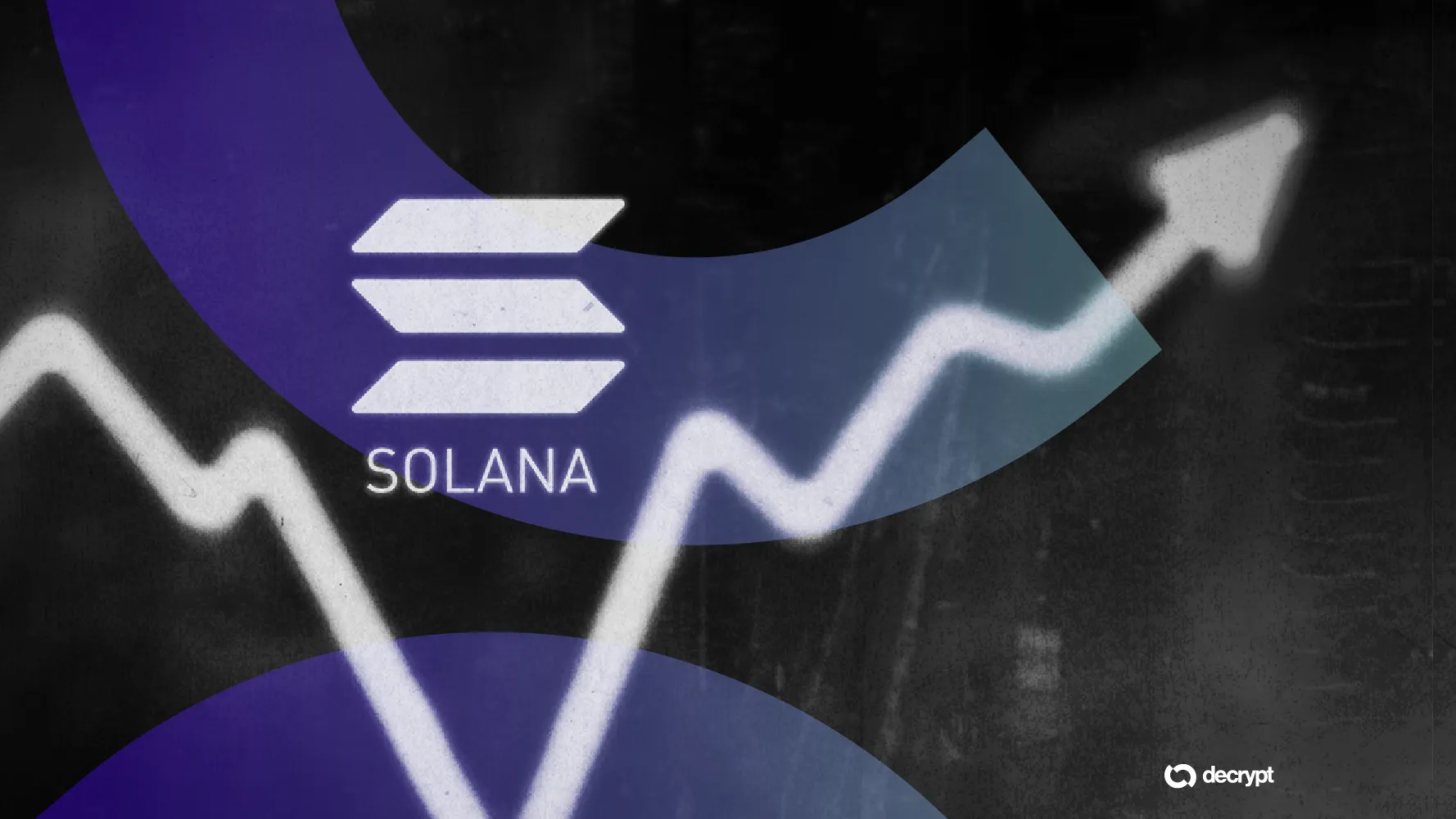 An illustration representing the Solana network