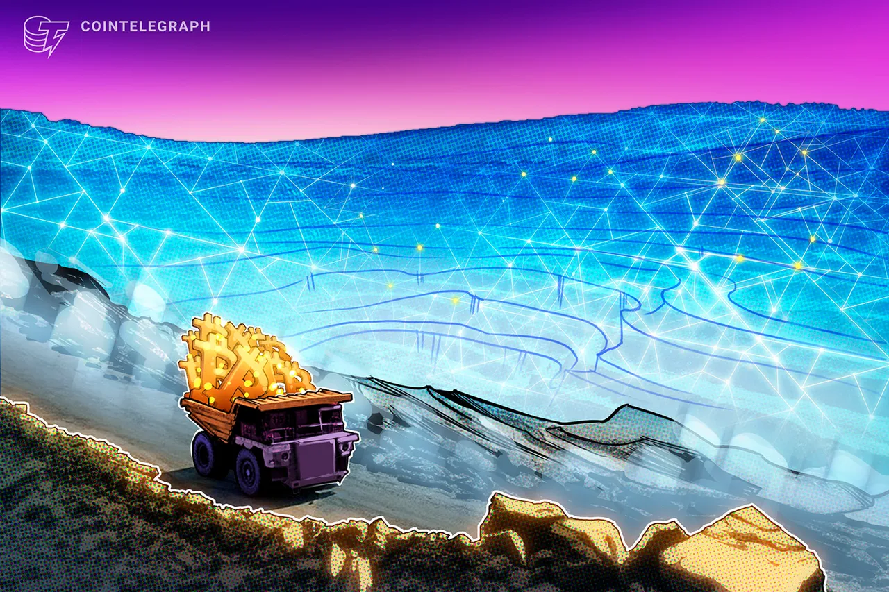 An illustration of a house and digital currency
