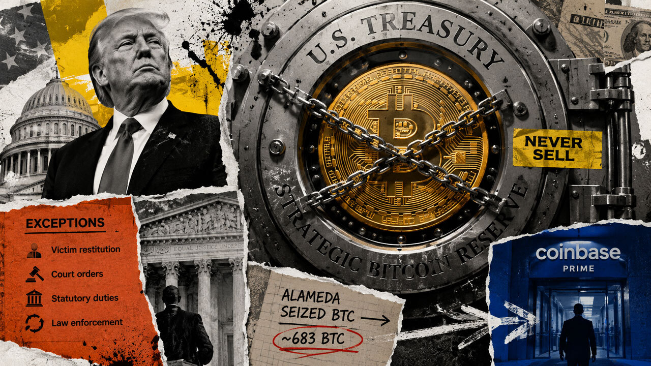 A Small Bitcoin Transfer Exposed the Fine Print in the 'Never Sell' Reserve