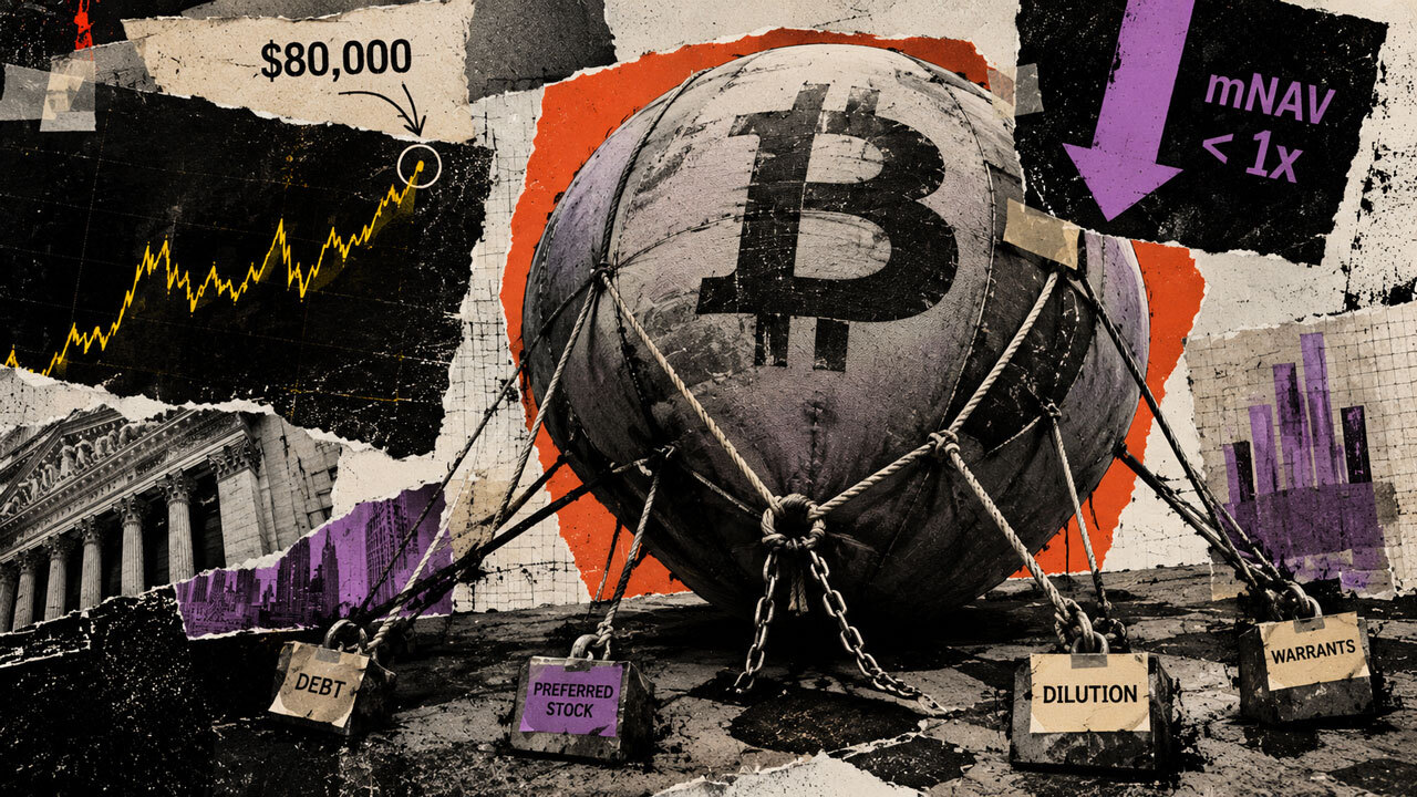 Bitcoin Reached $80,000 and the Treasury Company Premiums Did Not Come Back