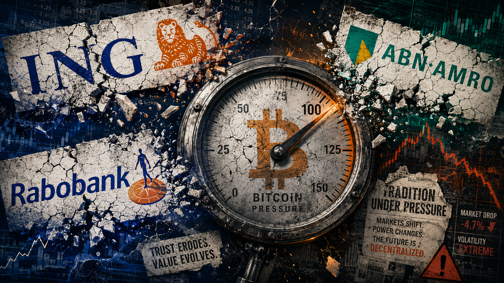 The Great Dutch Bank Heist: Why Banks are Scared of Crypto and Sabotaging Your Future