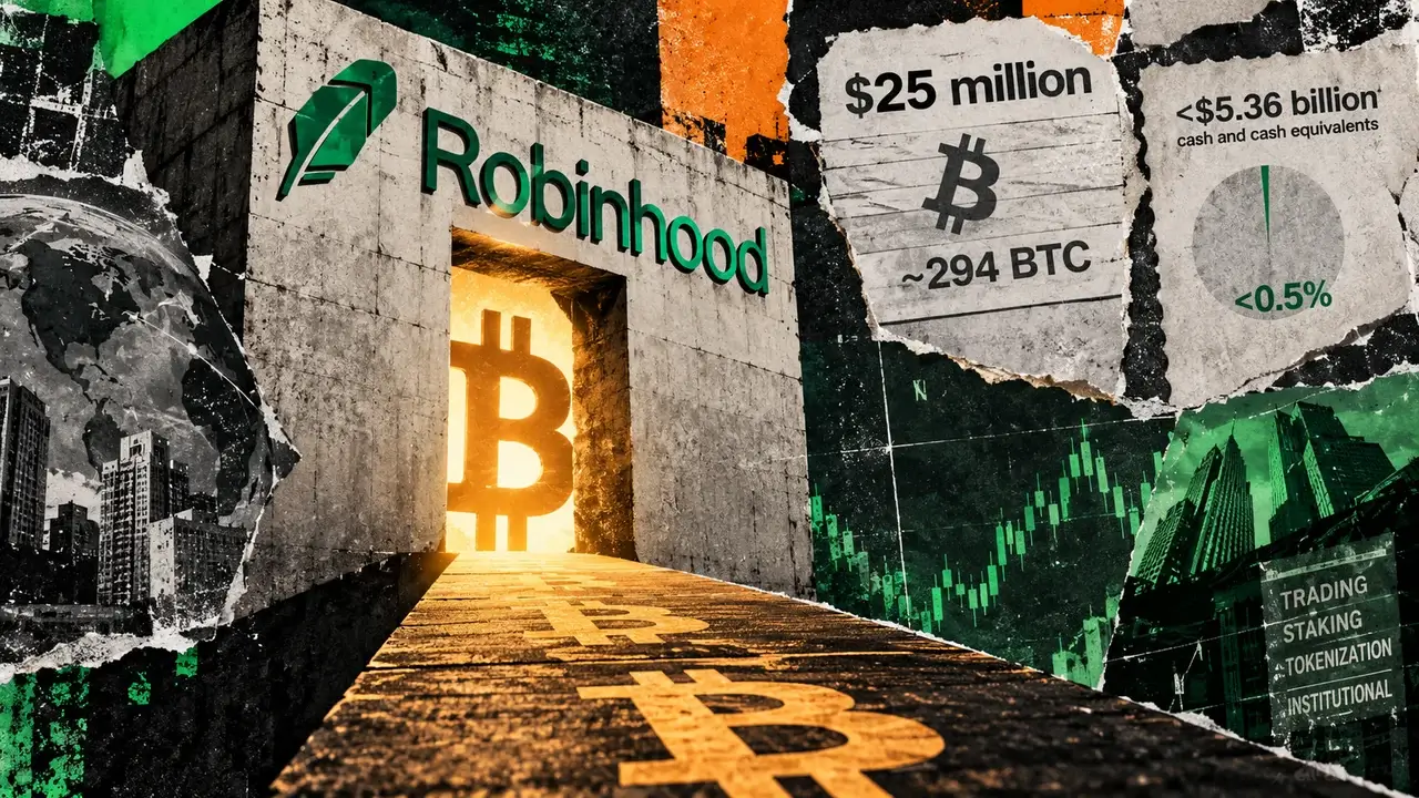 Robinhood Adds $25m of Bitcoin to Its Balance Sheet After Earlier Treasury Debate