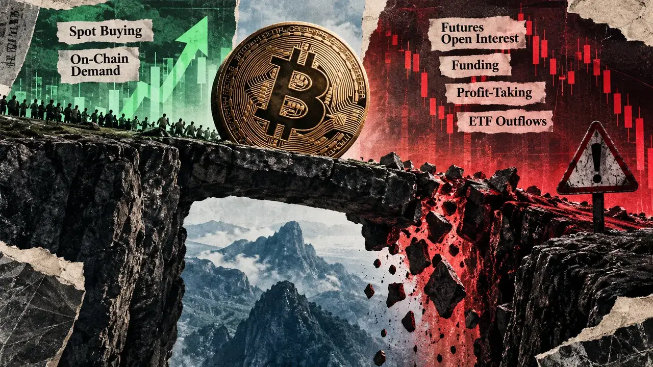 Bitcoin's Rebound Near $86,000 Draws Spot Buyers as Leverage and ETF Outflows Build